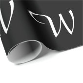 MONOGRAMM GESCHENKPAPIER (Rolleneckpunkt)