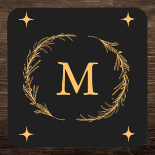 Monogramm Getränkeuntersetzer