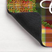 Monogramm Gibson Tartan Mousepad (Ecke)