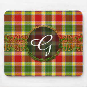 Monogramm Gibson Tartan Mousepad
