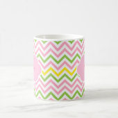 Monogramm-Girly Kaffee-Tassen Kaffeetasse (Mittel)