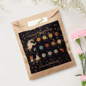 Monogramm-Glitzer des Sonnensystems Astronaut Cool Geschenktütchen (Versiegelt)