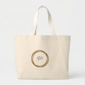 MONOGRAMM GOLD BAND Tasche (Vorne)