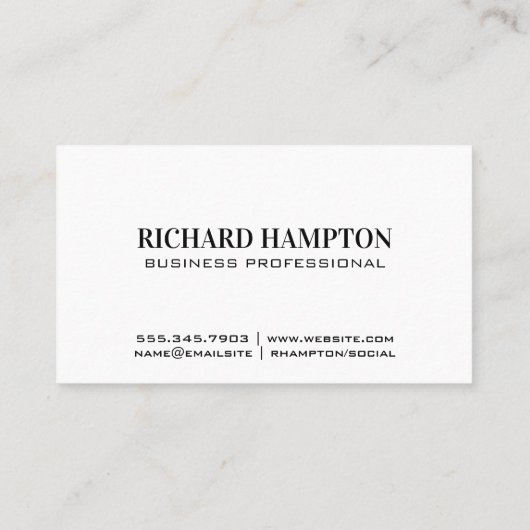 Monogramm | Goldmetall | Glitzer Foil Geometric Visitenkarte (Rückseite)