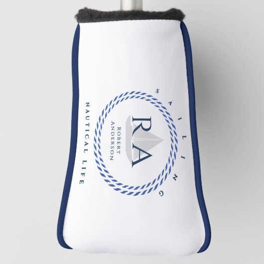 Monogramm Golf Headcover (Rotieren 90)