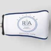 Monogramm Golf Headcover (Vorderseite)