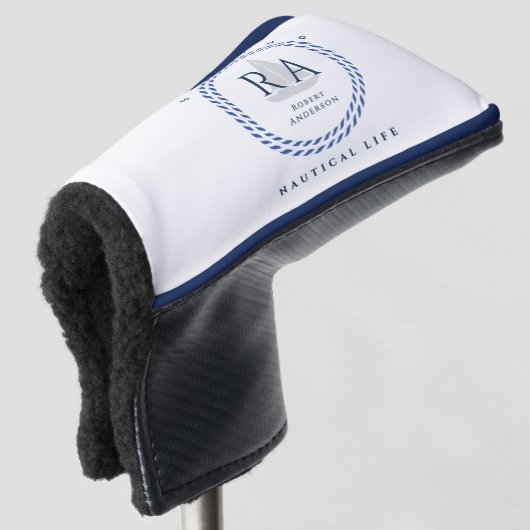 Monogramm Golf Headcover (3/4 Vorderseite)