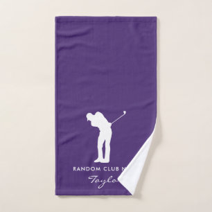 Monogramm Golfclub Mitglieder Name Custom Handtuch