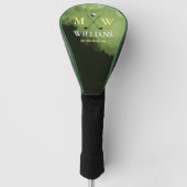 Monogramm (Golfername und Initialen) Golf Headcover (Vorderseite)