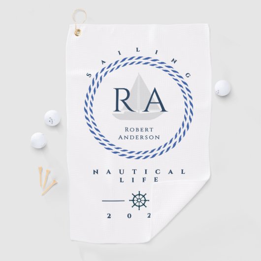 Monogramm Golfhandtuch (Insitu)