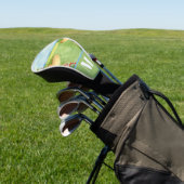 Monogramm Golfplatz Tropical Golf Headcover (In SItu)