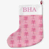 Monogramm Großer Weihnachtsstrumpf (Rückseite)