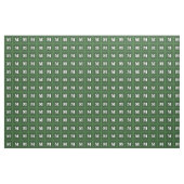 Monogramm grüne Streifen Stoff (Yard (91,4 cm))