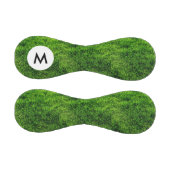 Monogramm Grüngrastextur aus einem Fußballfeld Baseball (Paneele)