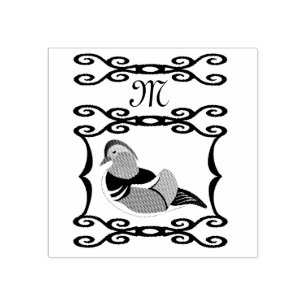Monogramm Gummistempel