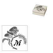 Monogramm Gummistempel (Stempel)