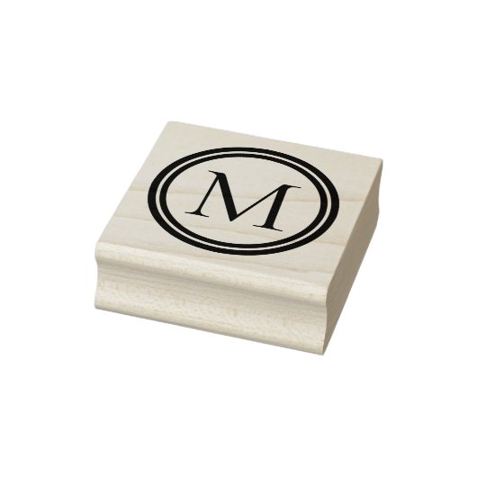 Monogramm Gummistempel (Stempel)