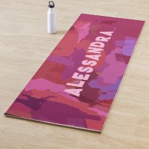 Monogramm gürtelrosa abstraktes Muster modern