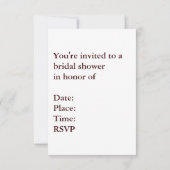 Monogramm H Einladung (Rückseite)