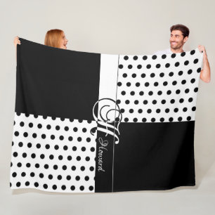 Monogramm H Fleecedecke