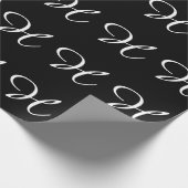 MONOGRAMM H GESCHENKPAPIER (Ecke)