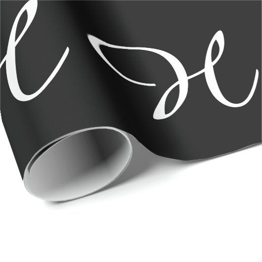 MONOGRAMM H GESCHENKPAPIER (Rolleneckpunkt)