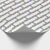 Monogramm H Geschenkpapier (Ecke)