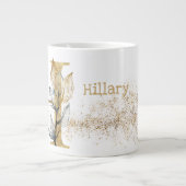 Monogramm "H" Jumbo-Tasse Soup Ice Cream (Vorderseite)