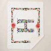 Monogramm H Sherpadecke (Vorderseite)