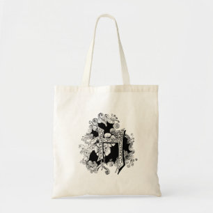 Monogramm "H" Tote Bag Tragetasche