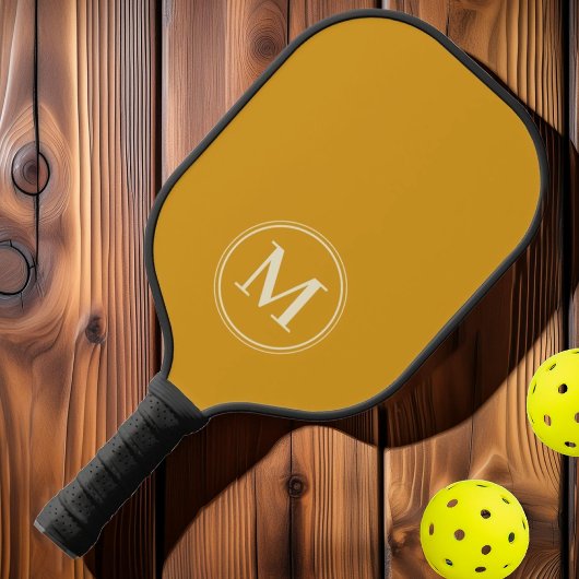 Monogramm Halbjahrhundertfarbe für Vollblutgebläse Pickleball Schläger