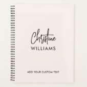 Monogramm handgeschriebene Skriptsignatur Rosa Planer (Vorderseite)