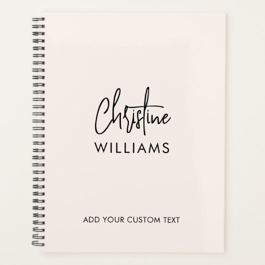 Monogramm handgeschriebene Skriptsignatur Rosa Planer (Vorderseite)