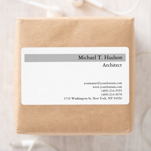 Monogramm Handschrift Beruflich Schlicht einfach (Insitu)