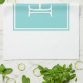 Monogramm-Handtuch Küchentuch (Gefaltet)