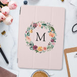 Monogramm Herbst Blume Herbstliche Rose Blumendruc iPad Air Hülle<br><div class="desc">Einführung in unsere Monogram Herbst Herbst Rose Blume Floral Wreath iPad Luftabdeckung. Mit der Aquarelldarstellung der Blume und der Anordnung der Blätter fügen Sie Ihrer elektronischen Sammlung Vintagen Naturcharme hinzu. Es kann ein großartiges Geschenk für Vintage Naturästhetiker sein.</div>