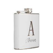 Monogramm-Herbst Flachmann (Rechts)