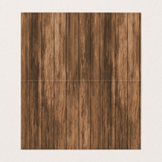 Monogramm Herz mit rosa Rosen| Platzkarten Visitenkarten (Innenseite Aufgefaltet)