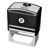 Monogramm Herz Permastempel (Produkt)