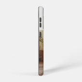 Monogramm Hinzufügen eines eigenen grauen Fotos Samsung Galaxy Hülle (Rechte Seite)