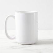 Monogramm-Hochzeitszitat-Abenteuer beginnt in Salb Kaffeetasse (Links)