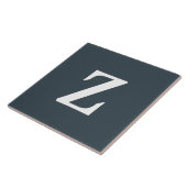 Monogramm Holzkohle Stilvolle Farbkomplementierung Fliese (Seite)