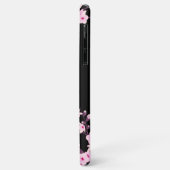 Monogramm hübscher Blumenkohl Case-Mate iPhone Hülle (Hinten/Links)