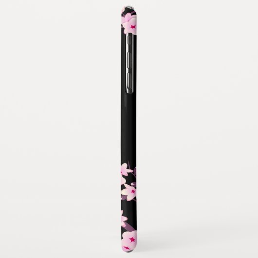 Monogramm hübscher Blumenkohl Case-Mate iPhone Hülle (Hinten/Links)