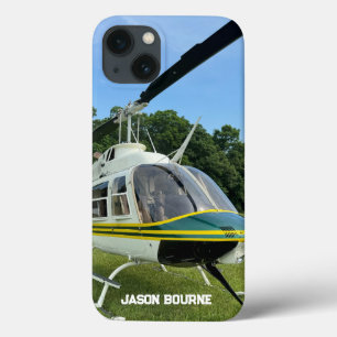 Monogramm Hubschrauber Foto, Cool & Stylish Luftfa Case-Mate iPhone Hülle