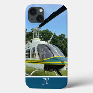 Monogramm Hubschrauber Foto, Coole und Stylische L Case-Mate iPhone Hülle