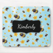 Monogramm-Hummel Mousepad (Vorne)