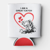 Monogramm I BIN EINE GROSSE FANGLiebe Dosenkühler (Vorderseite)