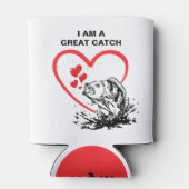 Monogramm I BIN EINE GROSSE FANGLiebe Dosenkühler (Rückseite)