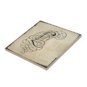 Monogramm 'I' Fliese (Seite)